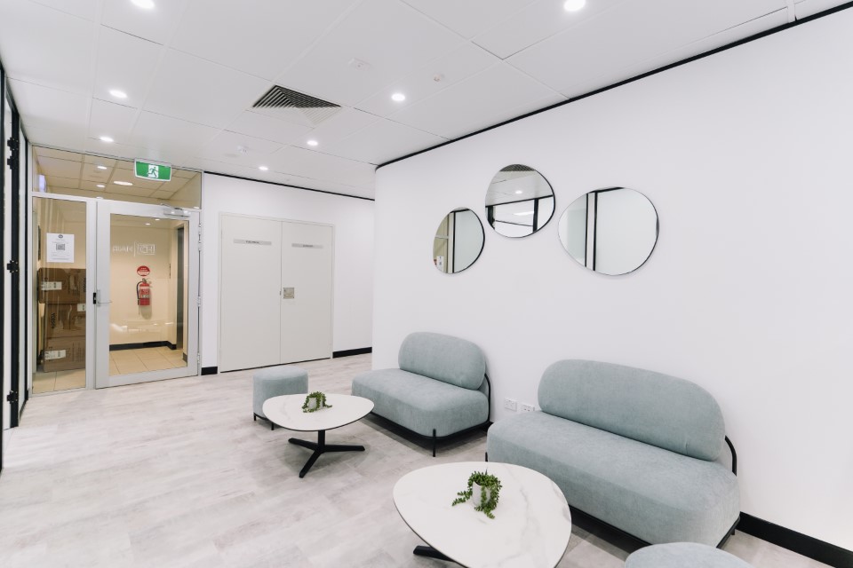 the clinic
